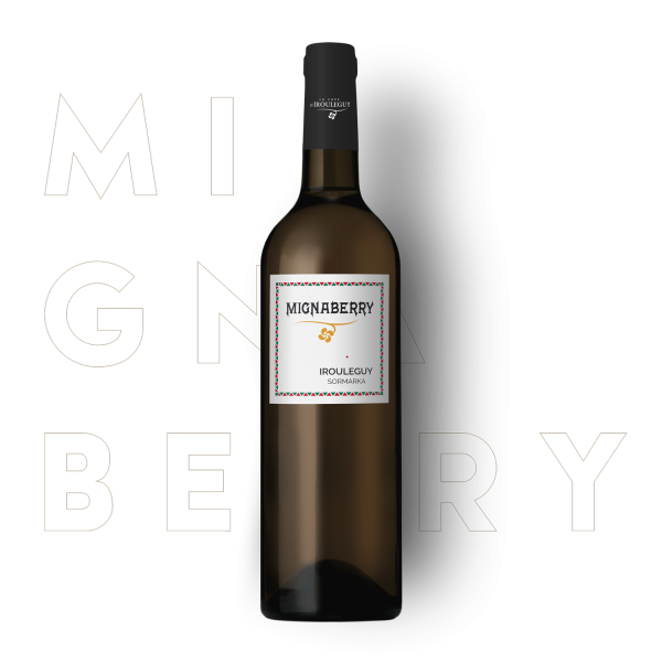 Mignaberry blanc
 Bouteille-75cl Millésime-2022