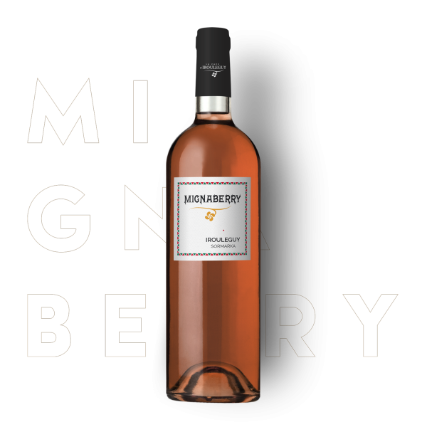 Mignaberry rosé
 Bouteille-75cl Millésime-2022