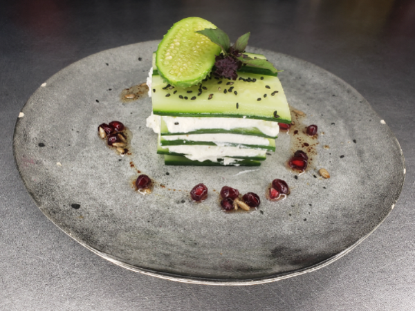 Millefeuille végétal & Kattalin rosé